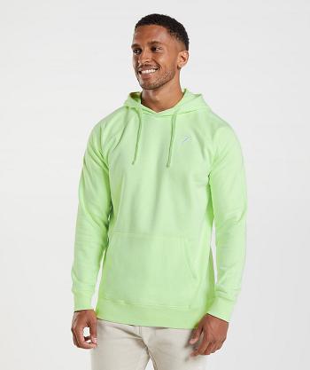 Sudadera Con Capucha Gymshark Crest Hombre Verde | CO 3596CTV